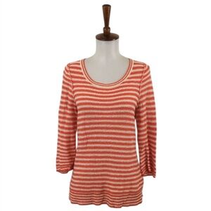 Anthropologie‎ Striped Sweater Women’s S Knit HWR Stacked Latitudes Casual